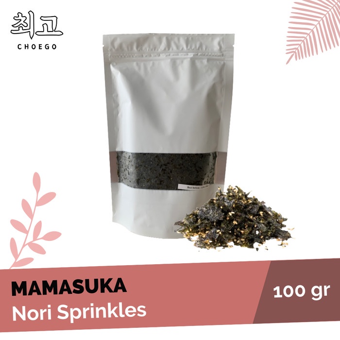 

NEW NORI / Seaweed SPRINKLE 100gr Rumput Laut Potong untuk Taburan Nasi