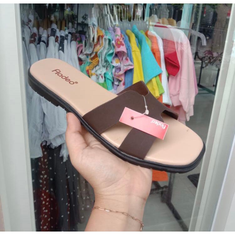 11.11 SALE : Sandal H 1 / sandal slop/sandal santai/sandal cantik/sandal teplek/sandal wanita