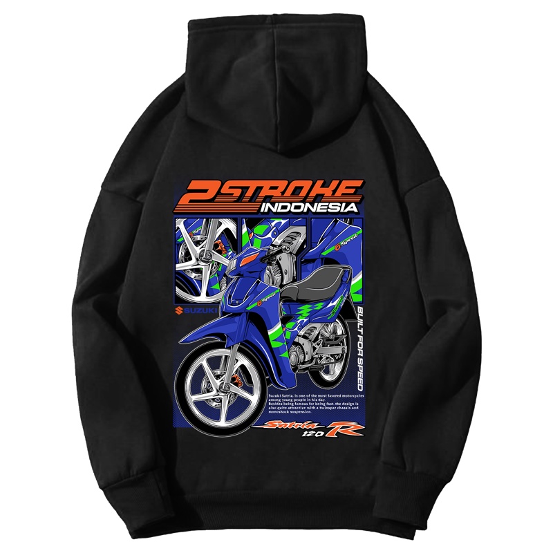 HOODIE FLEECE SUNMORI MOTOR SATRIA KENNY BANGKAOS