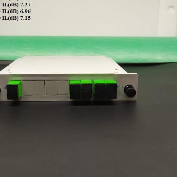 PLC Splitter Box 1*4 SC/APC / Passive Splitter Fiber Optic - sc apc to apc