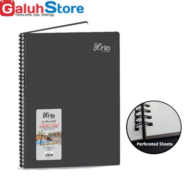 

Arto Sketch Book / Sketchbook / Sketsa Spiral A4 - 110gsm - 60 sheets