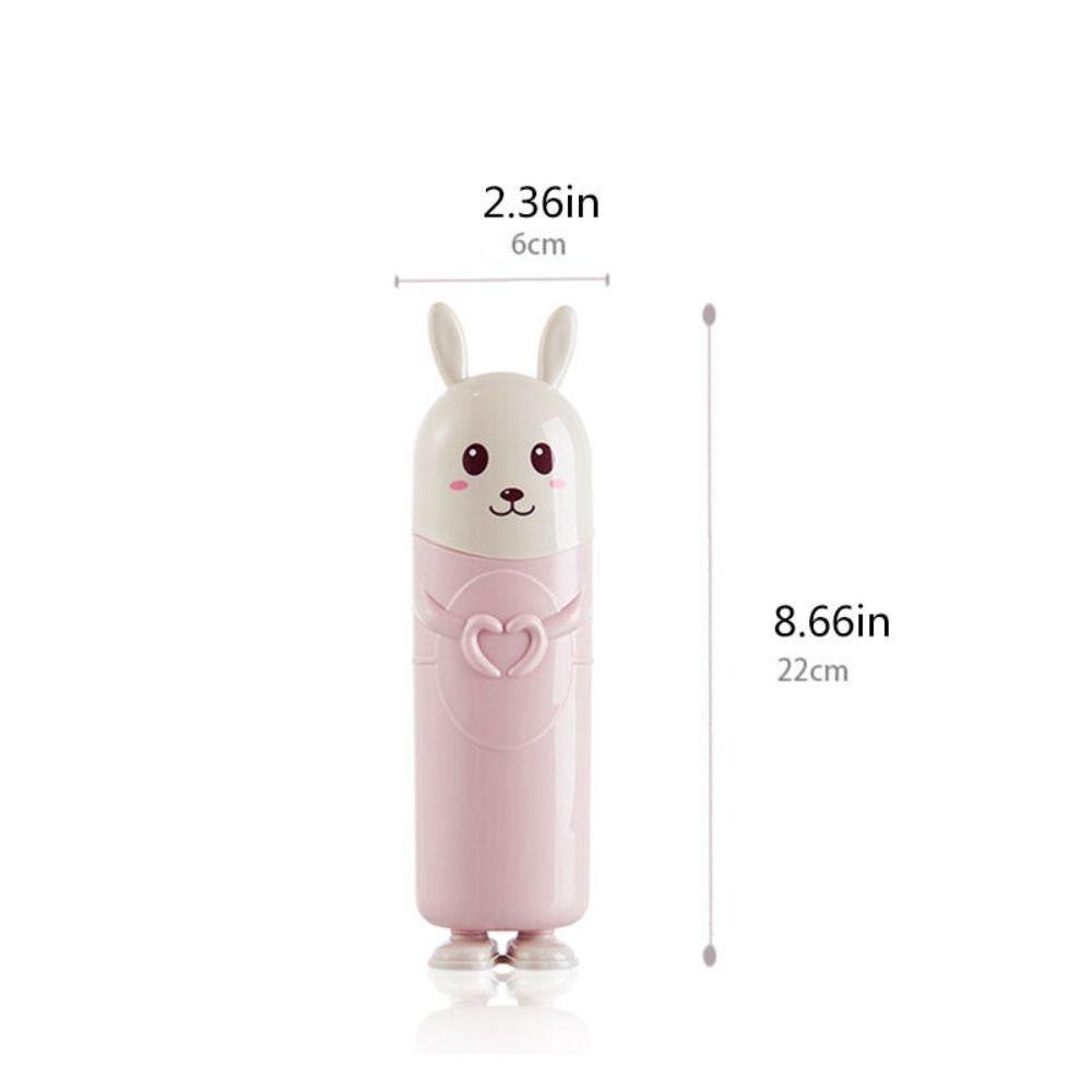 Kotak Odol Sikat Gigi Nanas Anak Dewasa Camping Trip Cute Rabbit Protect Holder