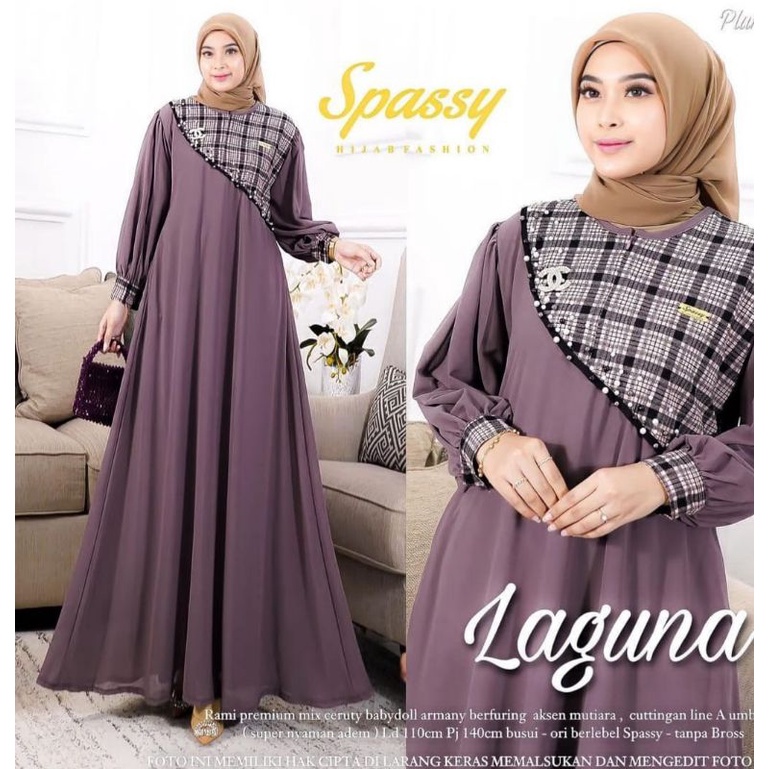 LAGUNA DRESS | GAMIS CERUTY MIX KATUN RAMI