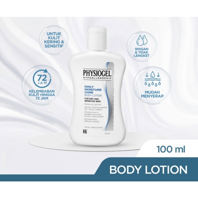 Physiogel daily moisture care lotion ( lotion kulit kering &amp; sensitive )