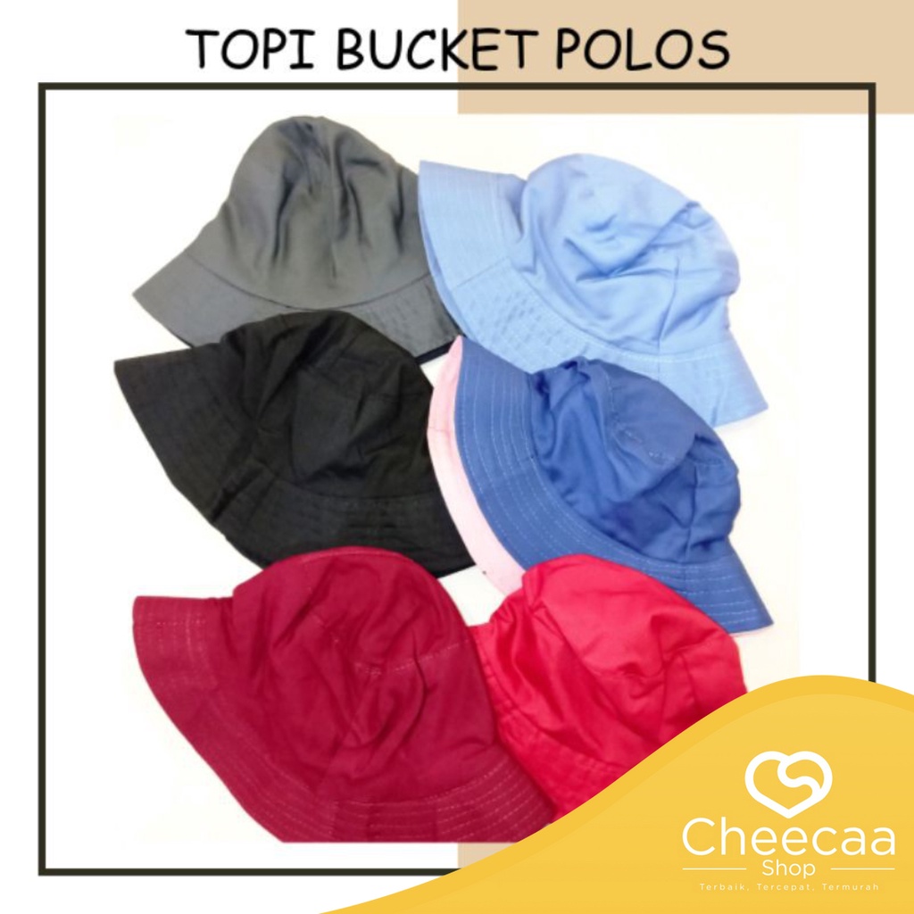 CC (TP5) TOPI Keplek Polos TOPI RIMBA TOPI SPORTY BAHAN TEBAL