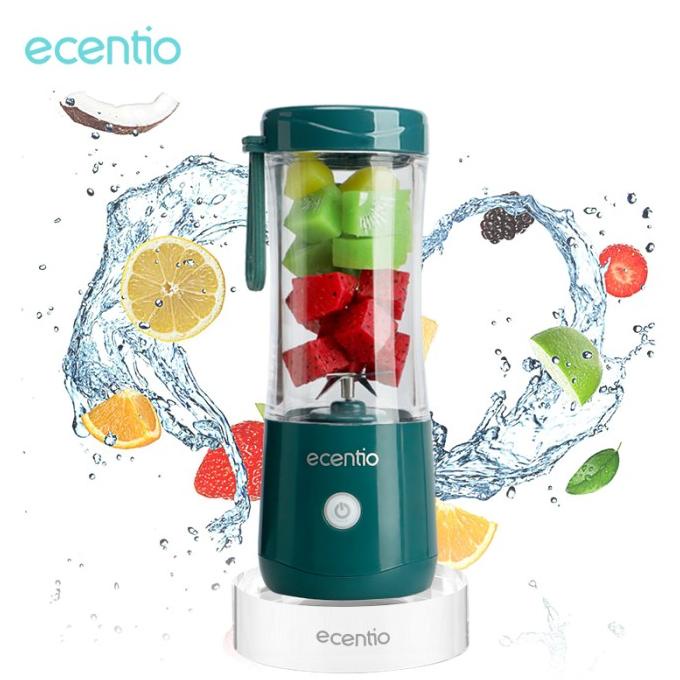 ecentio portable USB Blender 6 Mata Pisau-Portable Blender Juicer