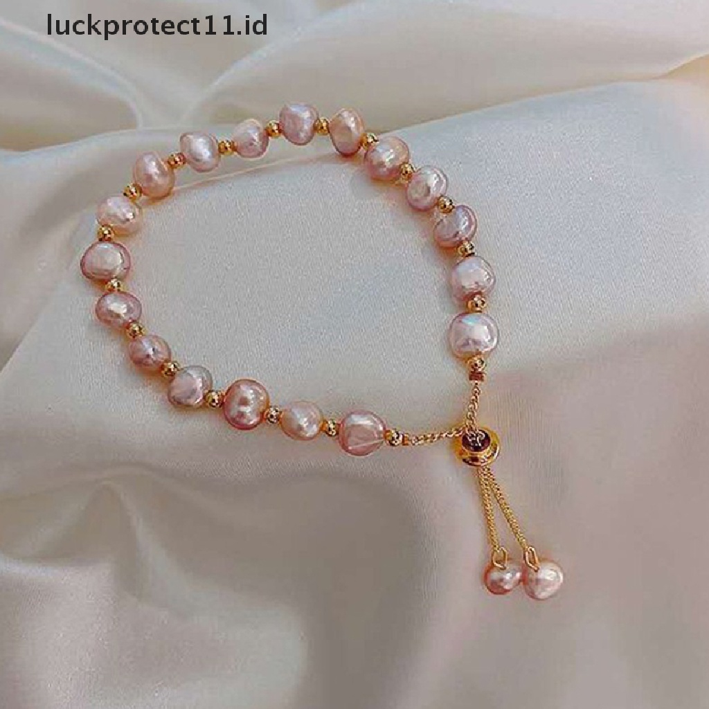 Gelang Mutiara Barok Alami Untuk Wanita