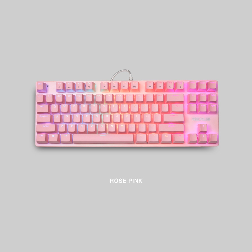 Keyboard Gaming Rexus Mecha Legionare MX9 TKL RGB PINK - Rexus MX9