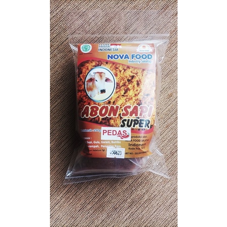 

Abon Sapi Pedas (Nova Food)