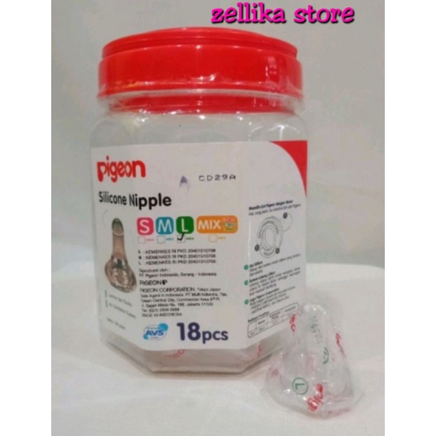 Pigeon botol susu bayi assorted standard | DOT nipple original pigeon