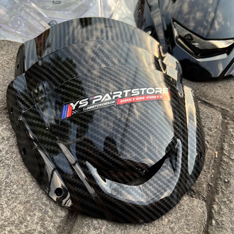 cover body F1zr full original YAMAHA custom carbon Visor 125Zr cover kontak F1zr Begel fizR spakbor