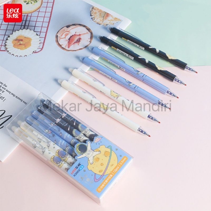 [ECERAN] Pulpen Mekanik Eraseable Motif Lucu Pulpen Press Eraseable Motif Lucu Pen yang bisa dihapus Pen Cetek Eraseable