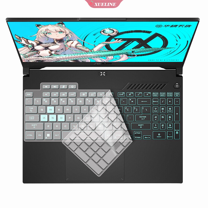 Skin Silikon Cover Pelindung Keyboard Laptop Untuk ASUS Chosen 3 Plus (FX507) Chosen air 2022 | ZXL