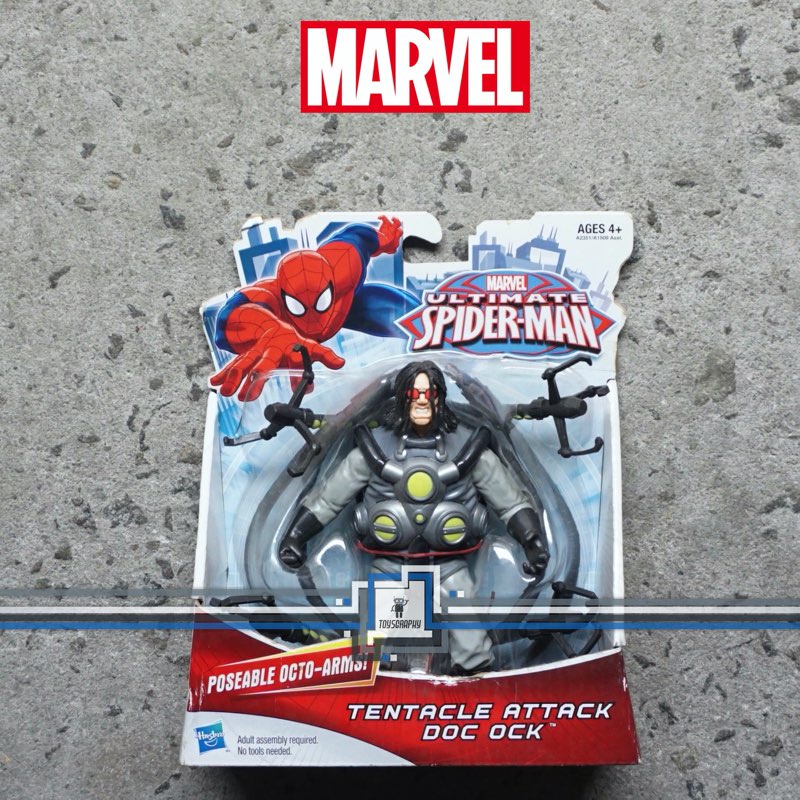 Marvel Ultimate Spider Man Tentacle Attack Doc Ock Figure Legend