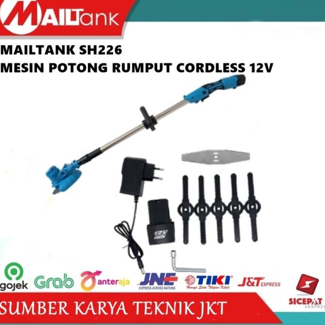 MAILTANK SH226 Cordless Grass 12V MESIN POTONG RUMPUT CORDLESS barang laris