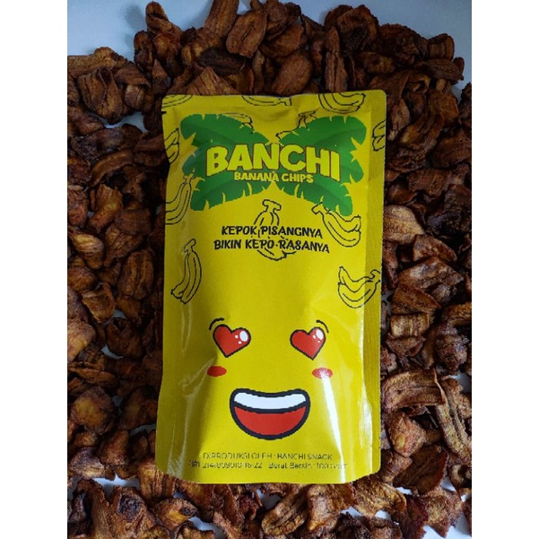 

Banana Chips Keripik Pisang Garing Snack Banchi