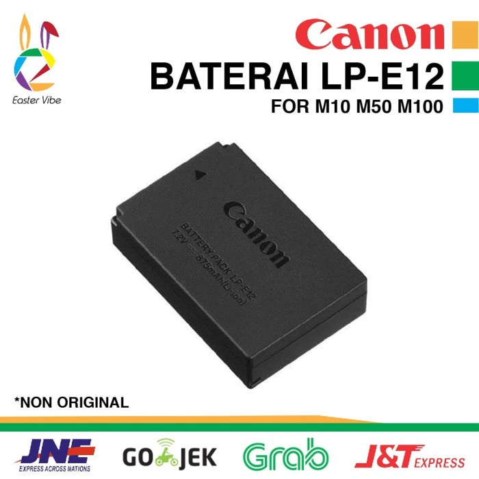 Canon Lp-E12 Battery Baterai Canon M10 M100 M50