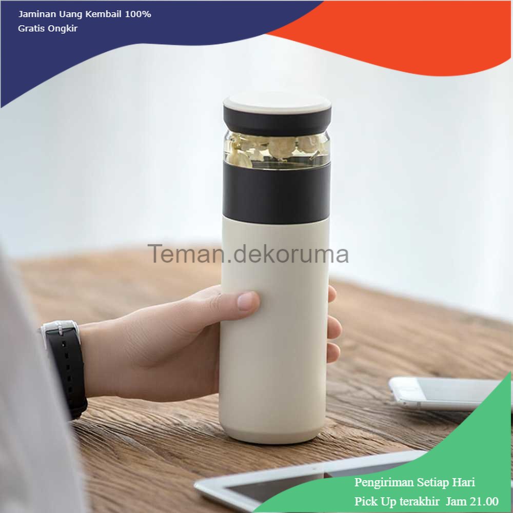 TD - PR Funjia Home Botol Minum Thermos Penyaring Teh Tea Infuser 520ml