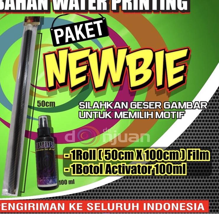 

STOCK TERBATAS Water Printing Karbon Printing Paket Newbie ༄ 860