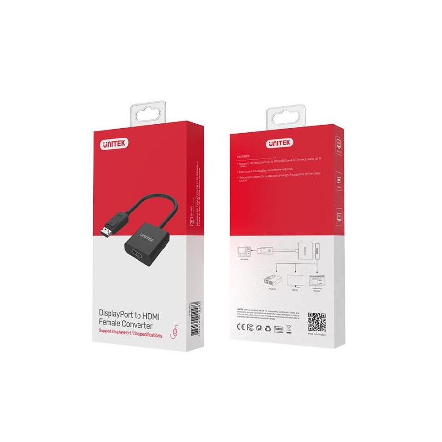 UNITEK Display Port / DP TO HDMI CONVERTER
