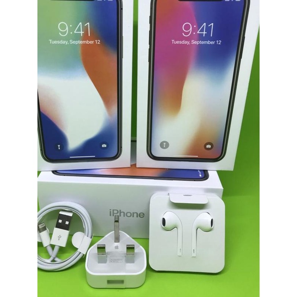 Dus iphone x indo fullset oem hf bluetooth