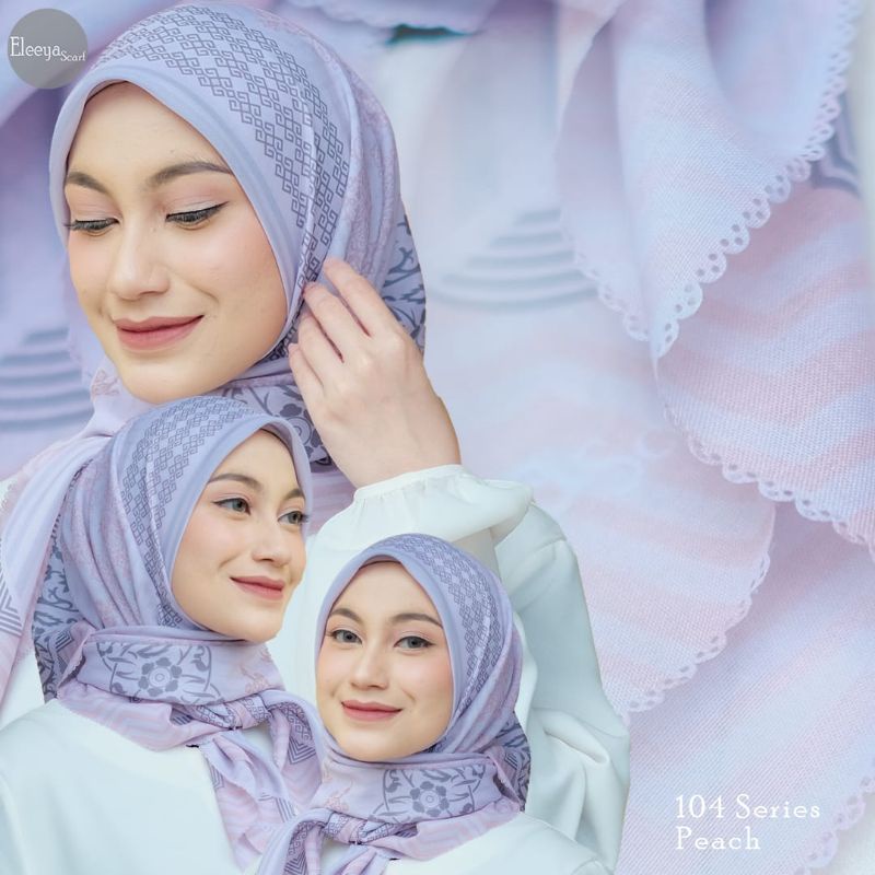 HIJAB SEGIEMPAT ELEEYA SCARF 103 104 &amp; 105 SERIES