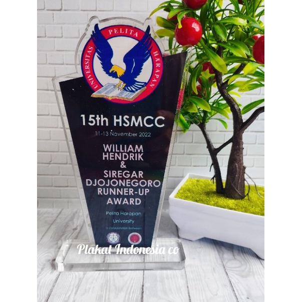 Plakat Akrilik custom | Plakat wisuda | Plakat penghargaan | Plakat graduation  | Plakat wedding |