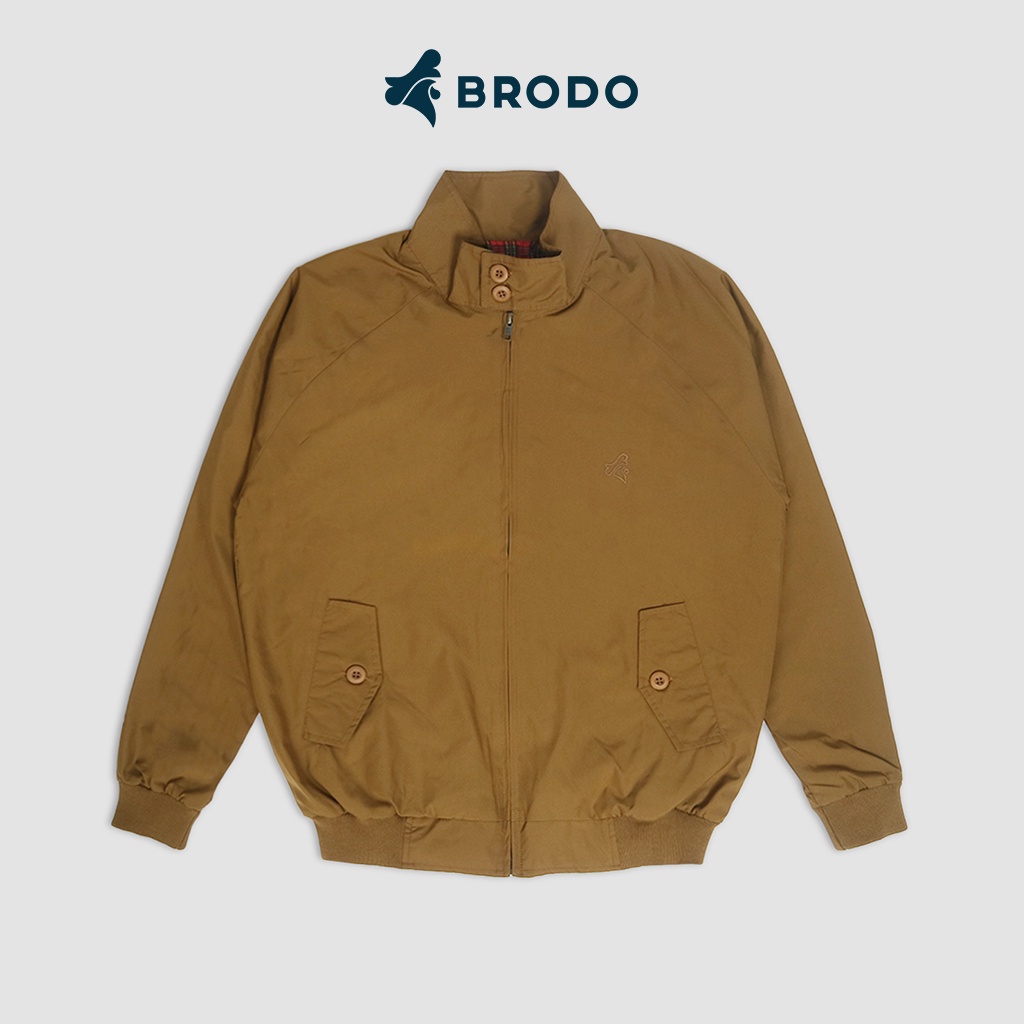BRODO - Harrington Jacket Camel