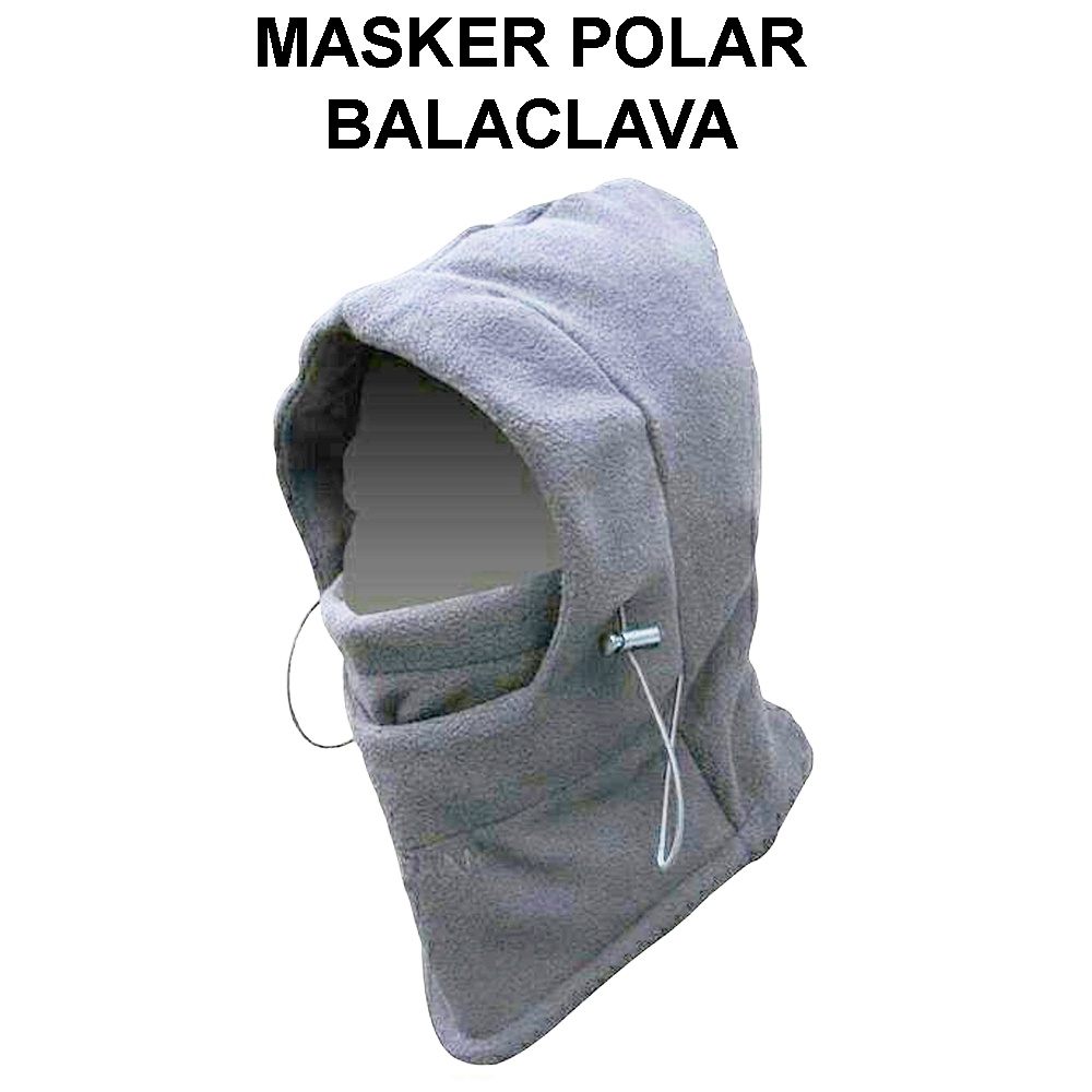 Masker Polar Balaclava Super Warm Highly Breathable Windproof