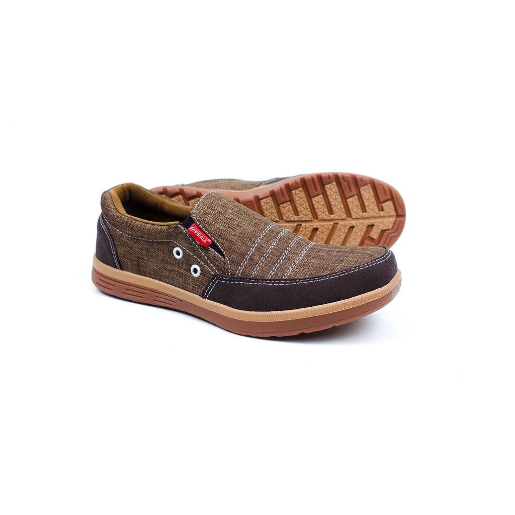 Sepatu Kasual Pria Slip On Formal Casual Terbaru AI 01 CK