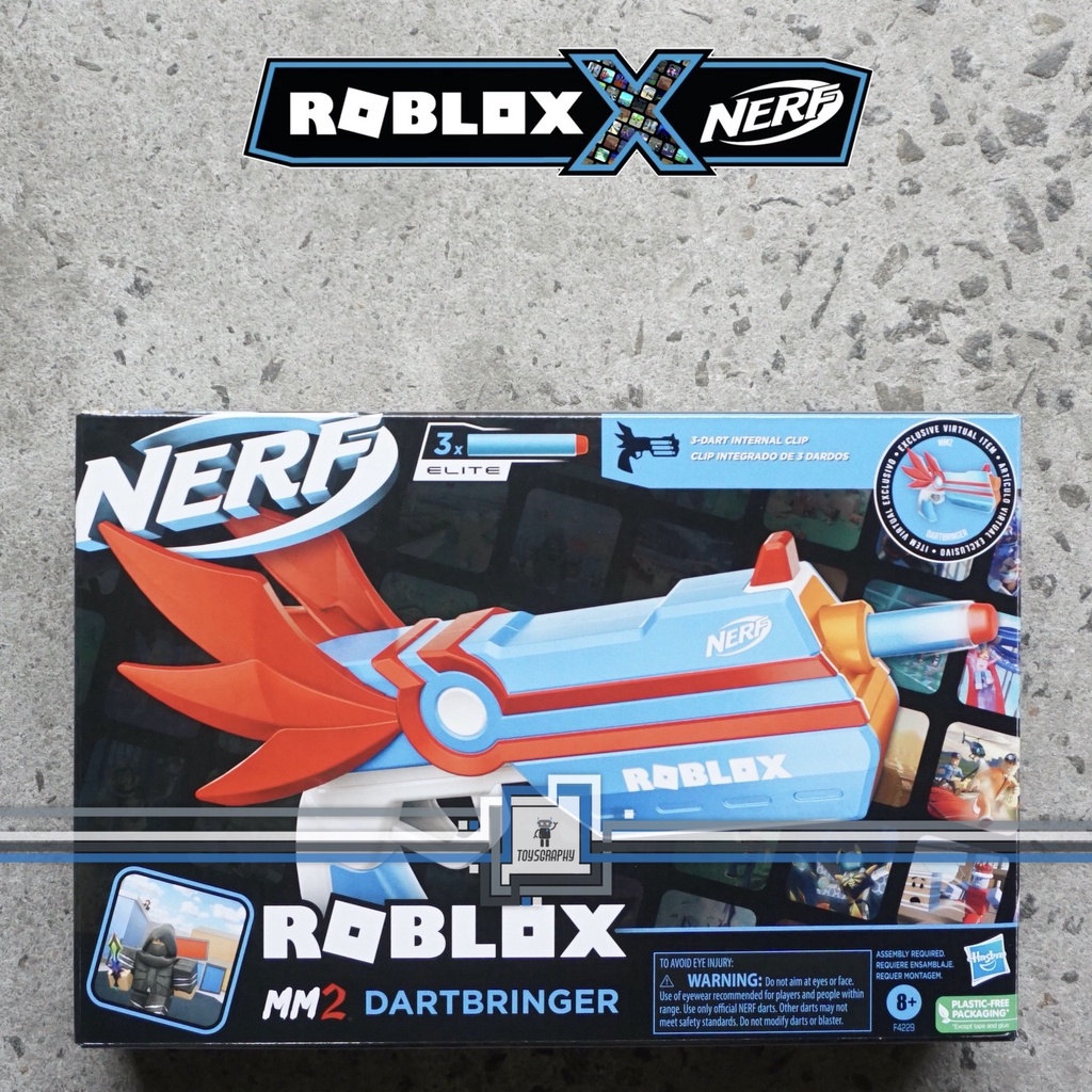 NERF Roblox MM2 DARTBRINGER Dart Blaster Original