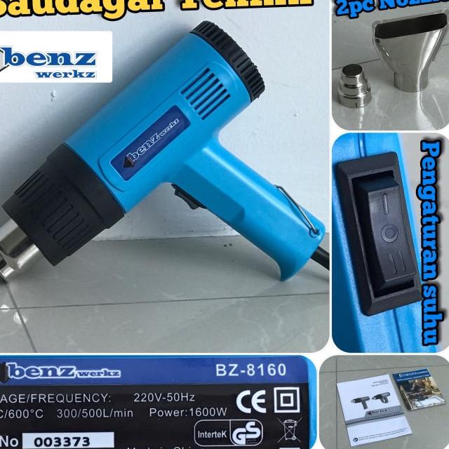 Benz Mesin Hot Gun Heat Gun Mesin Pemanas Blower Benz Werkz