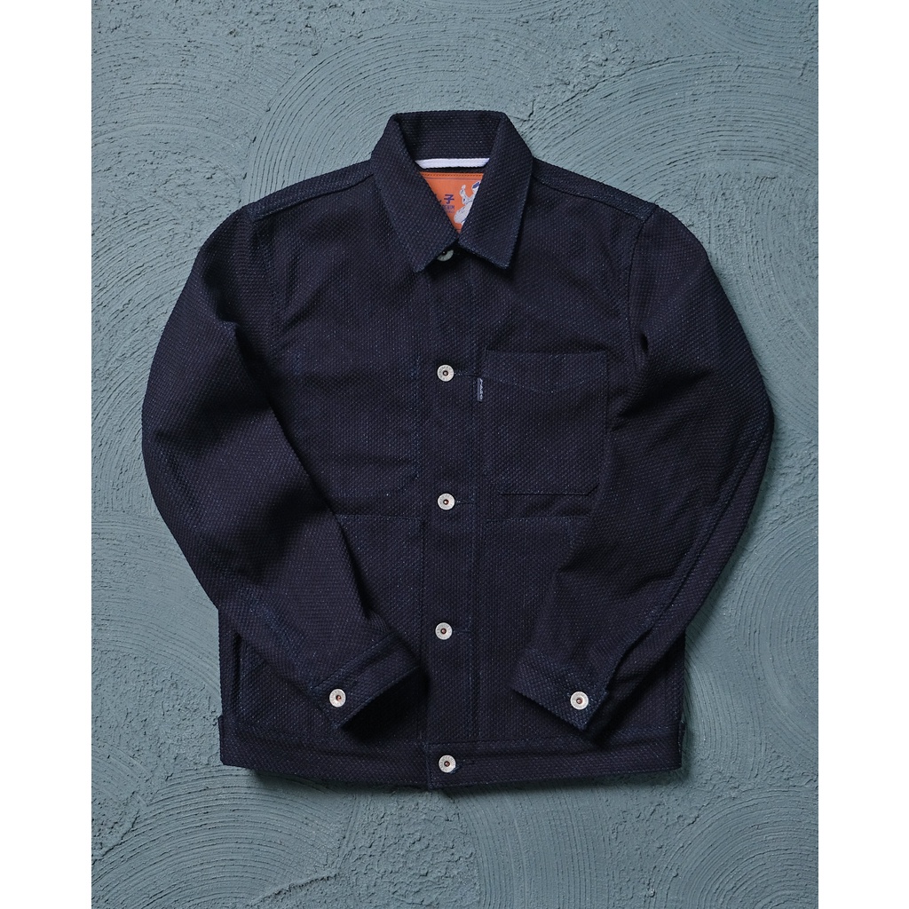 WINGMAN DENIM - INDIGO SASHIKO JACKET