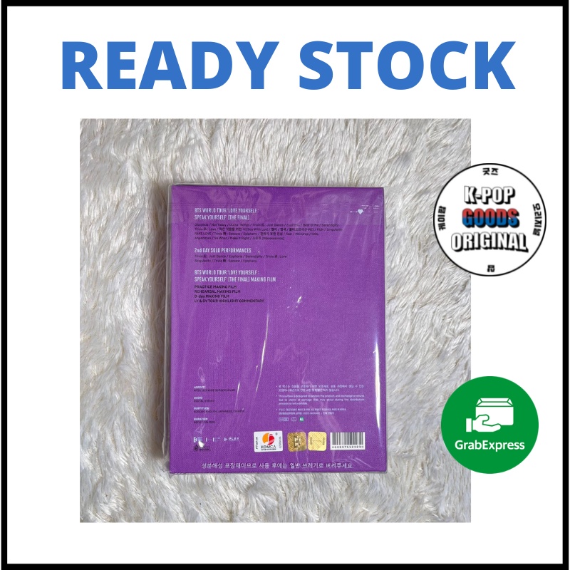 BTS WORLD TOUR 'LOVE YOURSELF : SPEAK YOURSELF' [READY STOCK SEALED ALBUM]