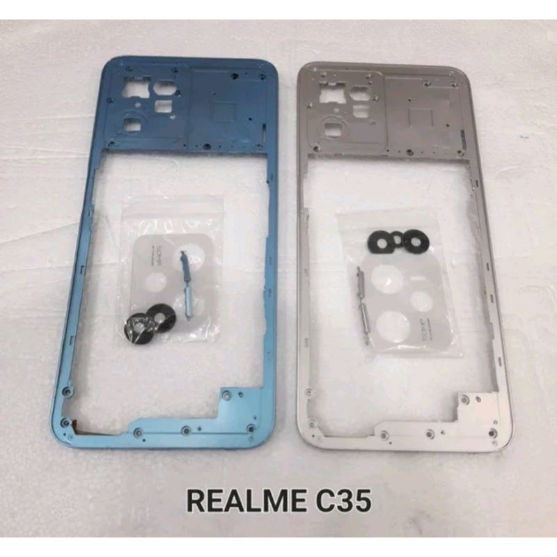 BEZEL TUTUP MESIN TULANG RANGKA REALME C35
