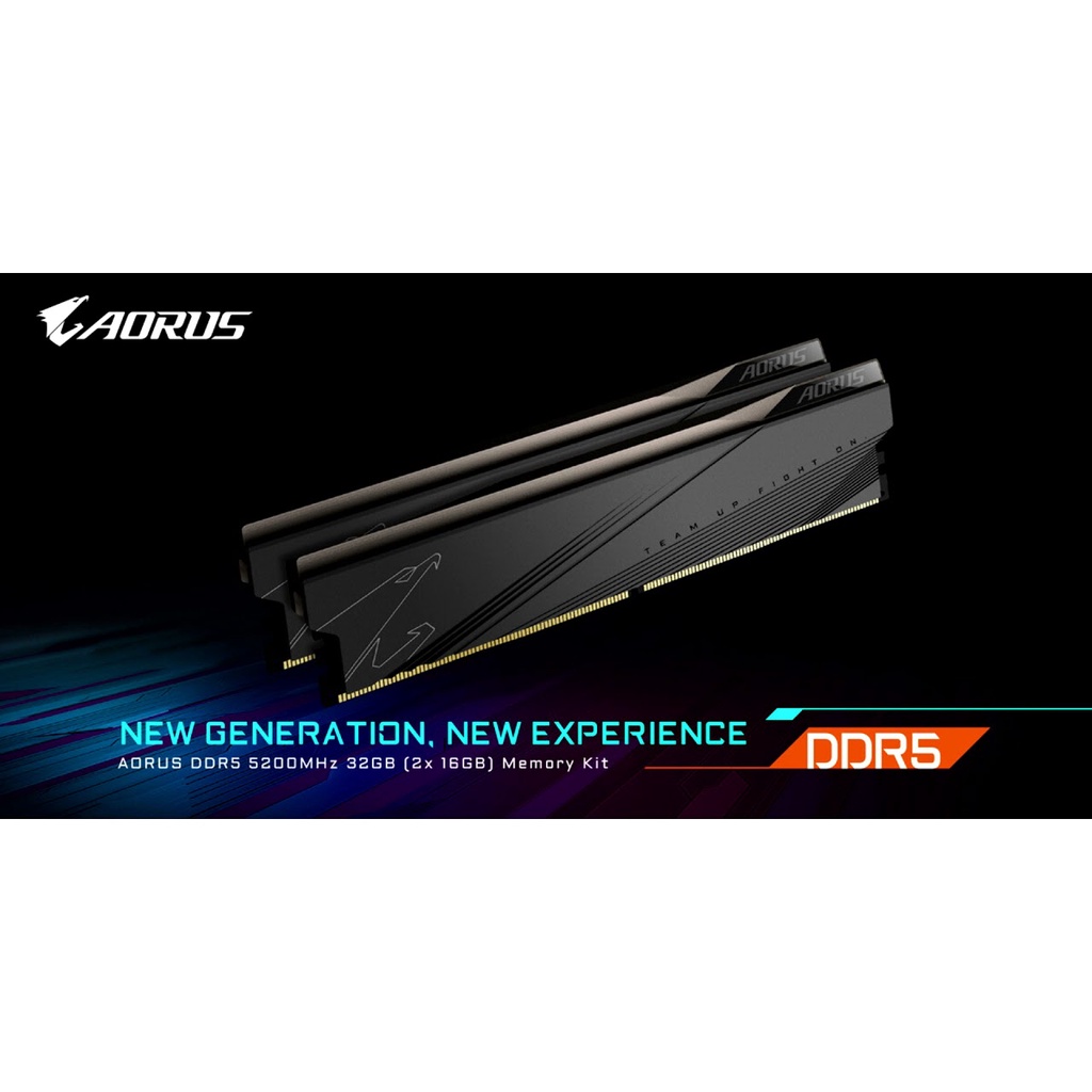 Gigabyte DDR5 AORUS 5200MHz DDR5 5200MHz 32G 2 x 16G - Garansi Resmi