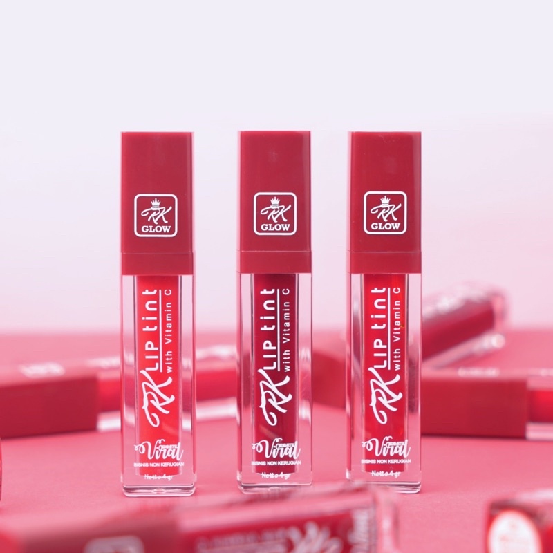 Rk Lip tint with Vitamin C Pelembab bibir - Liptint RK glow - Liptint RK kosmetik
