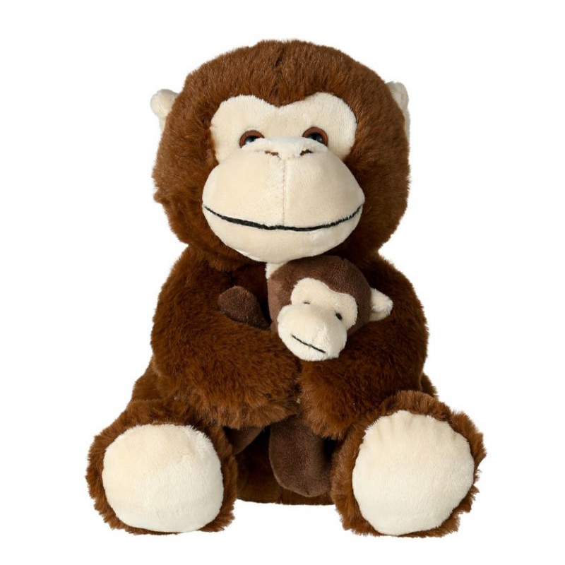 miniso🇲🇨 mainan boneka animal hugs child/monkey/lion/tiger/elephant