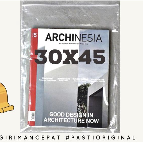 

Plastik Klip Plong 30x45 (38+7) Klip Ziplock Pond PER 1 PACK - 1 PACK BENING