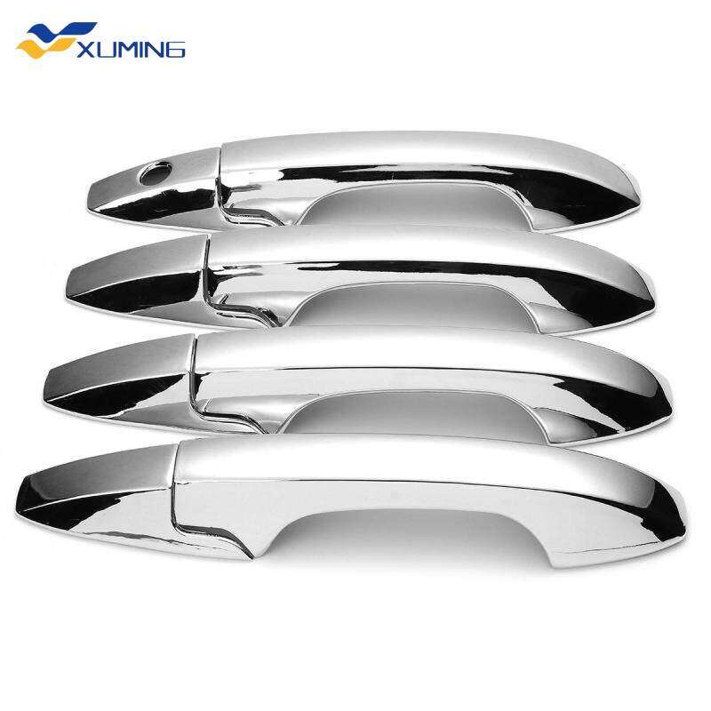 Xuming Cover Trim Handle 4 Pintu Bahan ABS Lapis Krom Untuk Honda CR-V CRV 2007 2008 2009 2010 2011