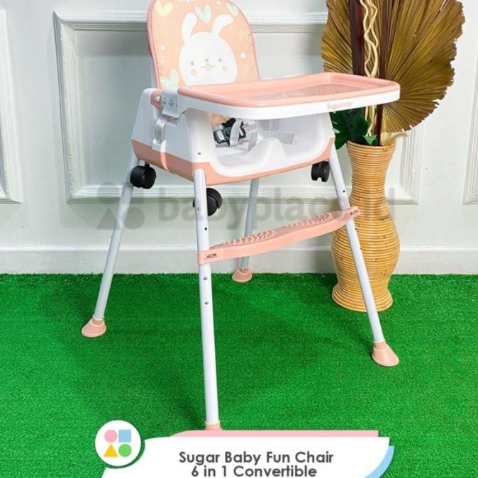 Jual Sugar Baby Fun Chair 6 In 1 Sugarbaby Kursi Makan Tinggi 6 Posisi