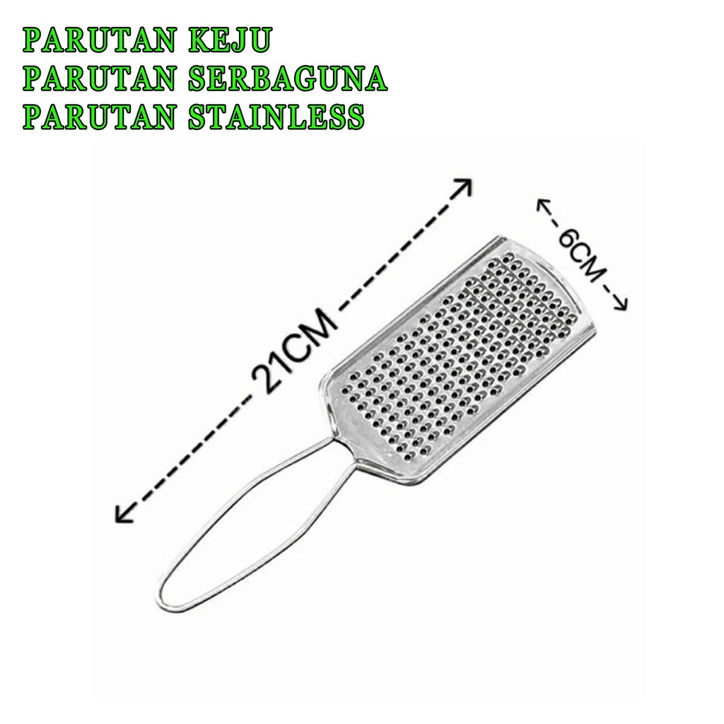 Parutan Keju Stainless * Parutan Keju * Parutan Anti Karat * Alat Parut Serbaguna