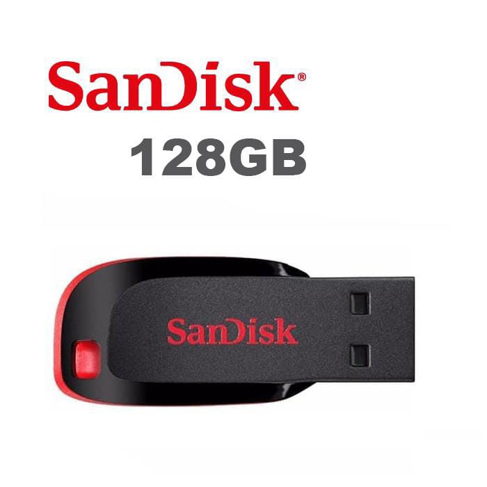 FlashDisk Sandisk Cruzer Blade 128GB Original