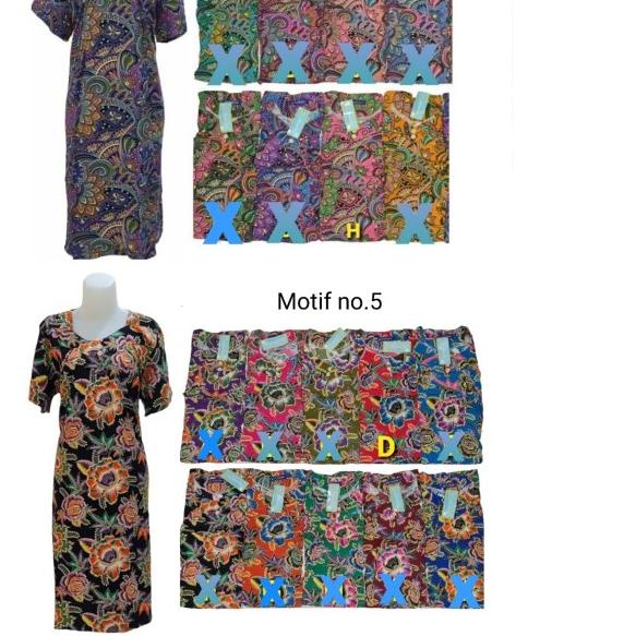 Daster Kencana Ungu label biru 41