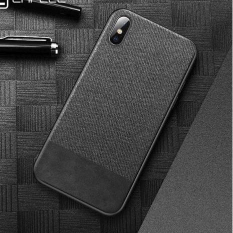 CAFELE Premium Denim Case - iPhone Xs Max iPhone Xr iPhone Xs iPhone X - iPhone Xr, Putih