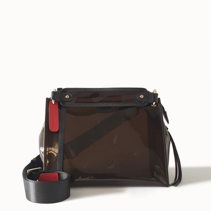 Dapoza Arm Candy Midi PVC / Tas selempang plastik transparan wanita