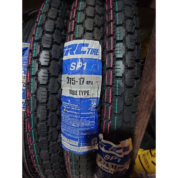 BAN LUAR TYPE TUBE IRC 275 x17 BUNGA TAHU SP1