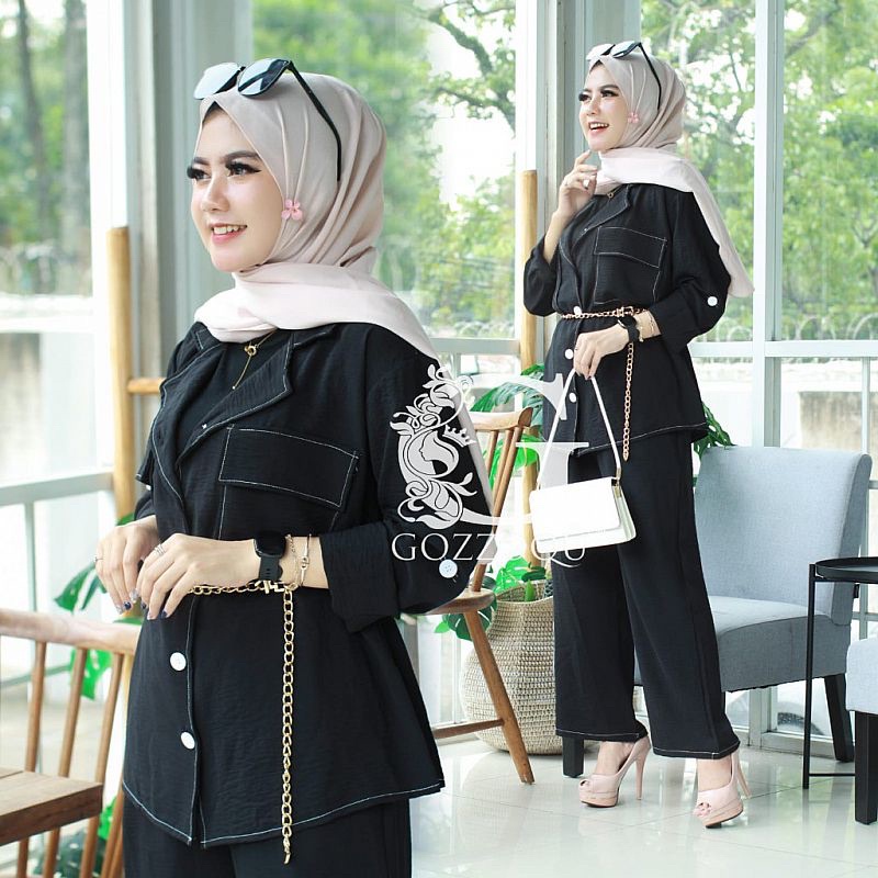 NIRINA ABAYA JASMINE PART 2 BY M2Y / BELLA ONE SET BY GOZZO (PO 21 NOVEMBER)