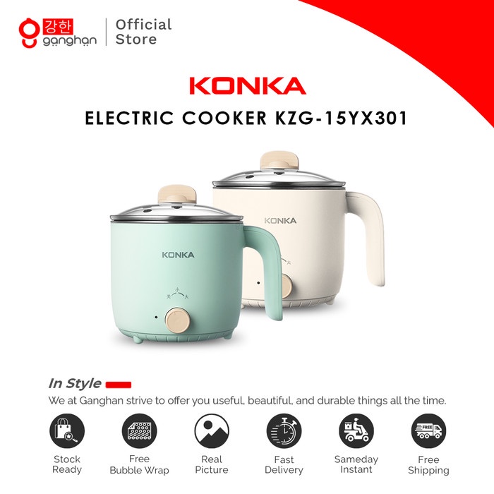 Slow Cooker Konka Electric Cooker Panci Elektrik