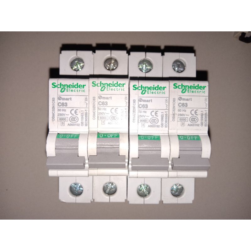 MCB Schneider 1phase C63